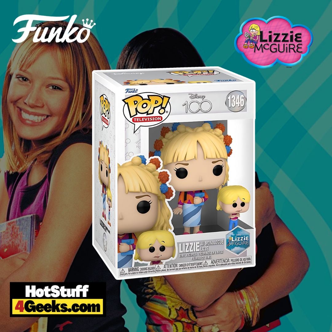 Funko Pop! Disney 100th Anniversary: Lizzie McGuire with Monologue Lizzie Funko Pop! Vinyl Figure