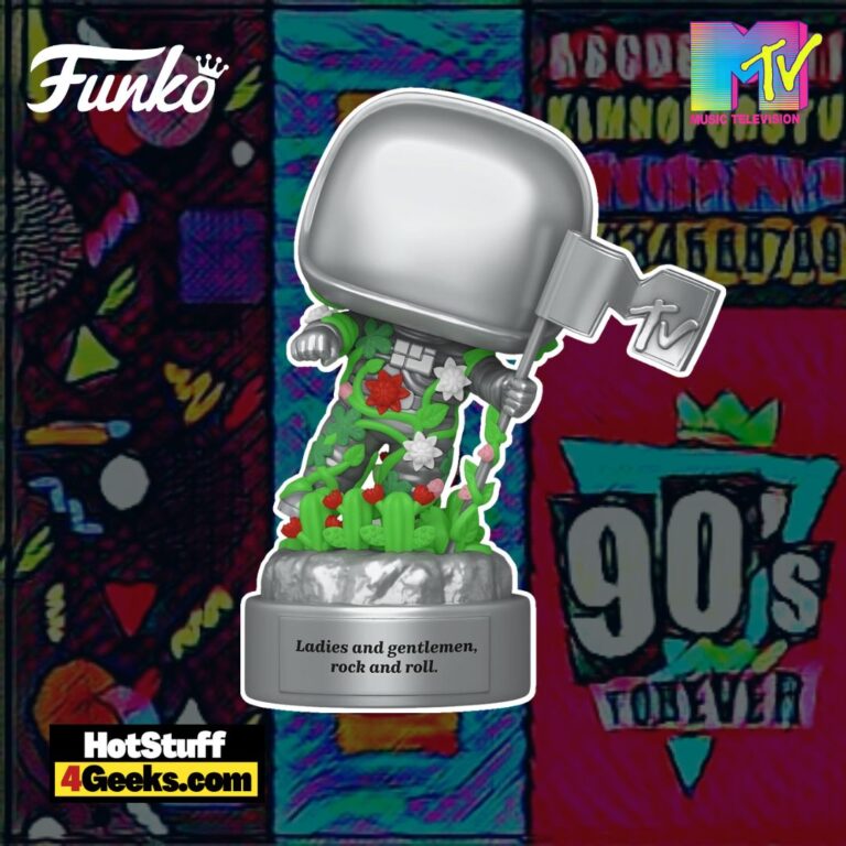 Funko Pop! Ad Icons: MTV Moon Person (Green) Funko Pop! Viny Figure (2023)