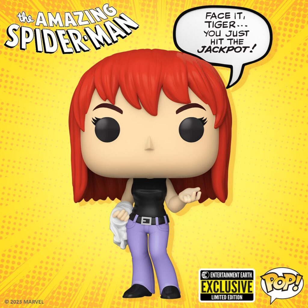 Funko Pop! Marvel - Mary Jane Watson Funko Pop! Vinyl Figure - Entertainment Earth Exclusive