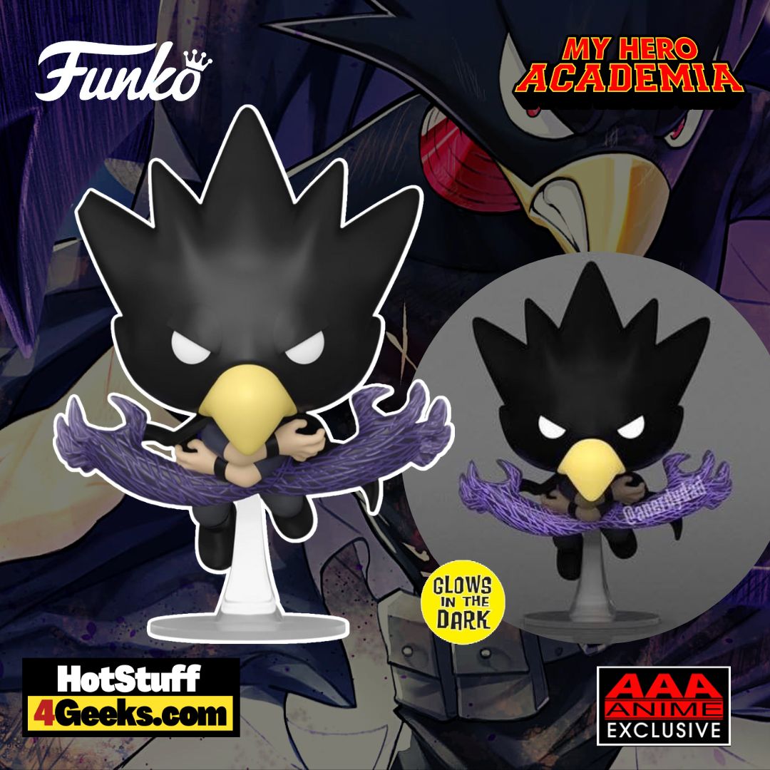 2023 NEW MHA: Fumikage Tokoyami Glow Funko Pop! AAA Excl.