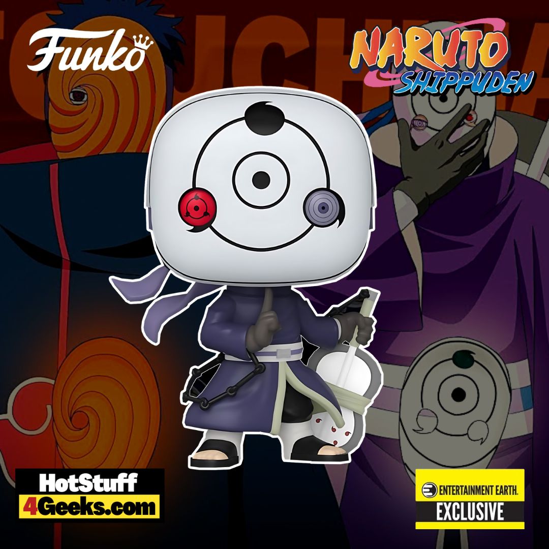 Funko Pop! Naruto Shippuden: Obito Uchiha (Rinnegan + Sharingam) Funko Pop! Vinyl Figure - Entertainment Earth Exclusive