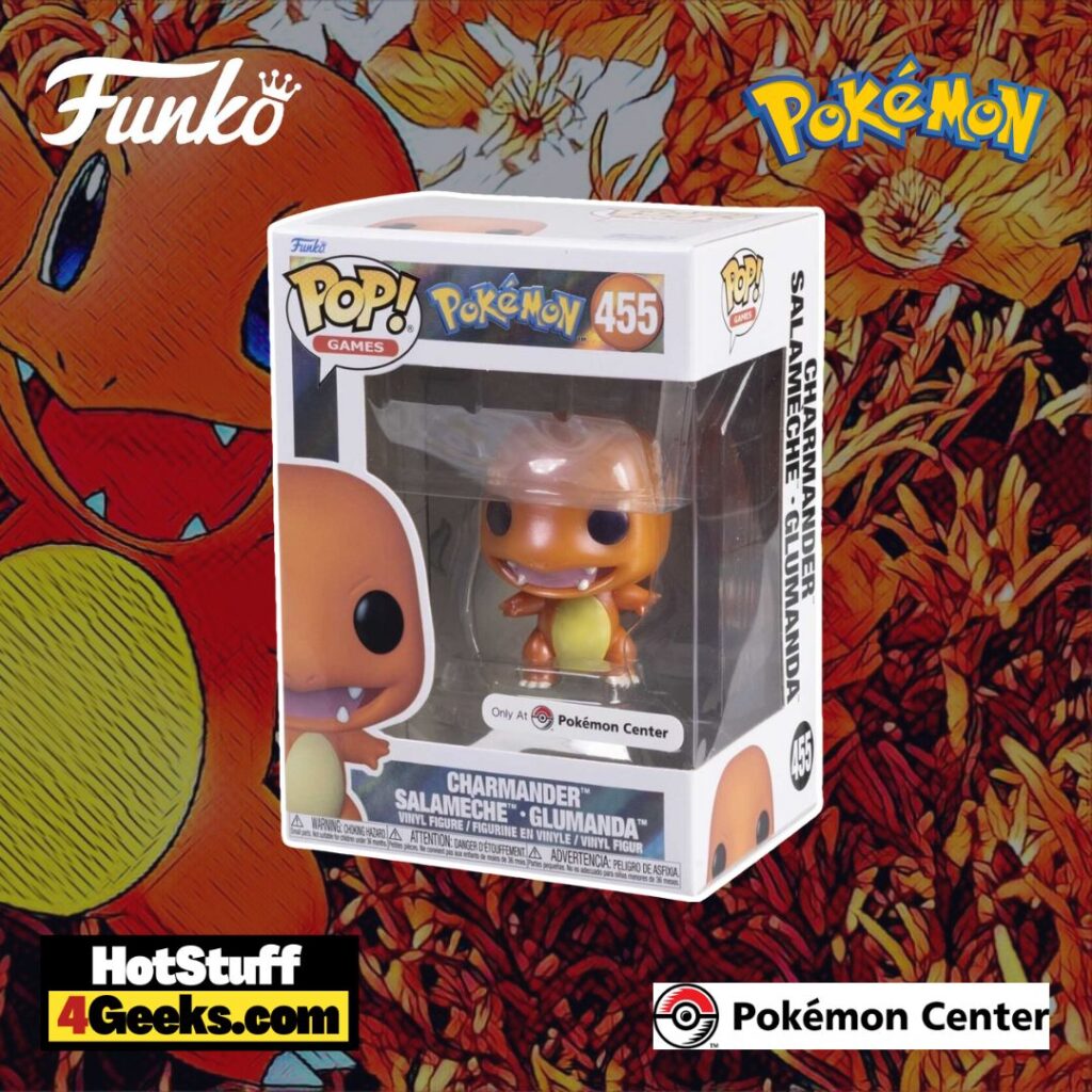 2023 NEW Pokémon: Charmander Pearlescent Funko Pop! Excl.