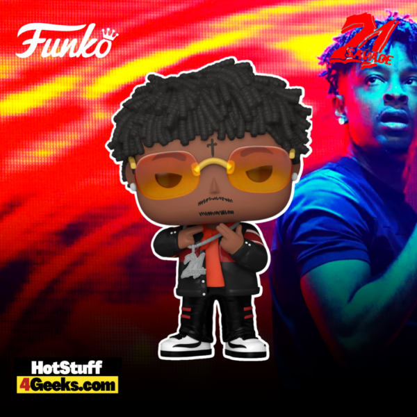 2023 NEW Pop! Rocks: 21 Savage Funko Pop!
