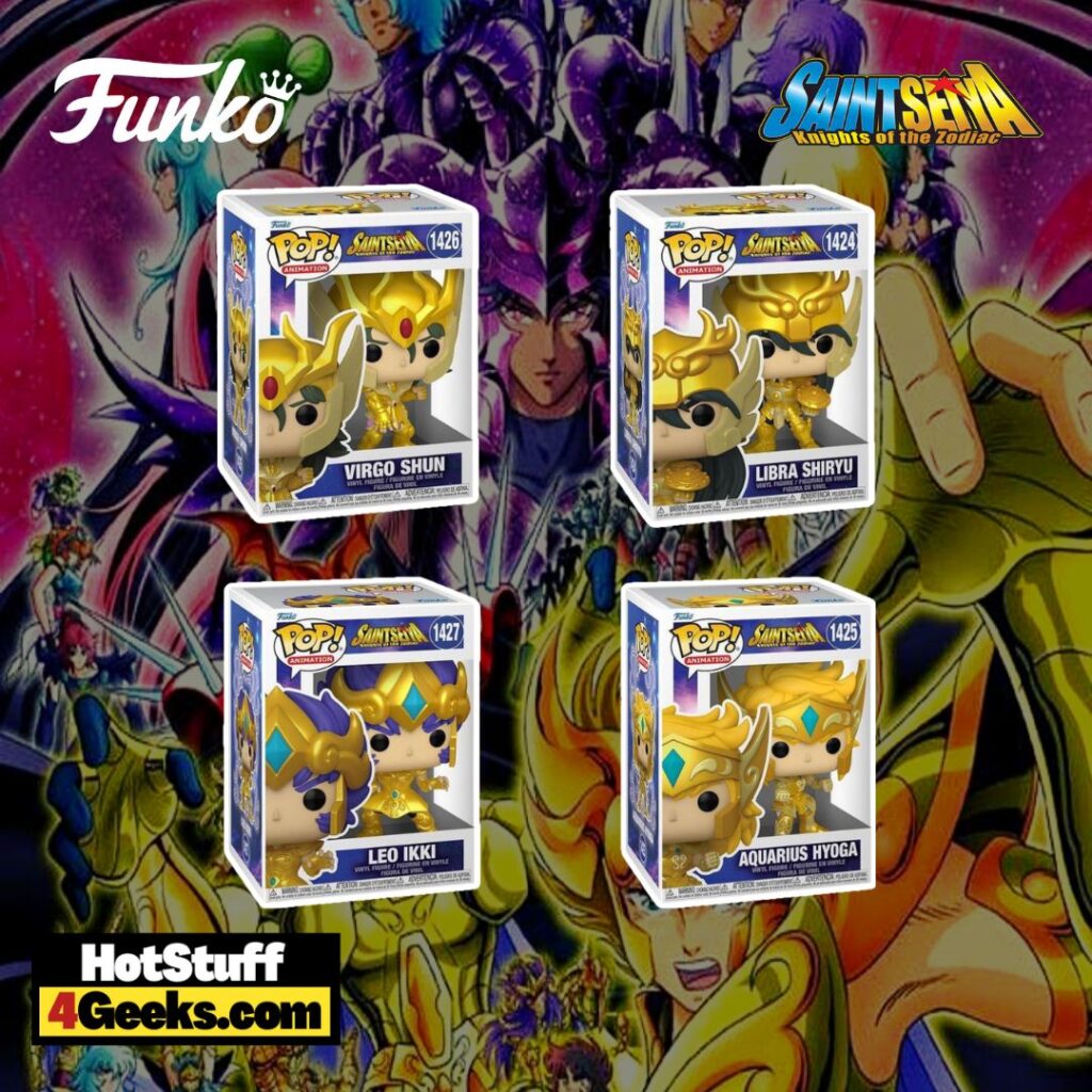 Figure Funko POP! Saint Seiya: Knights of the Zodiac - Aquarius Hyoga #1425  - Vaulted Collectibles