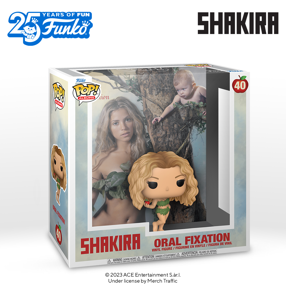 Funko Pop! Albums: Shakira Oral Fixation Funko Pop! Album Vinyl Figure