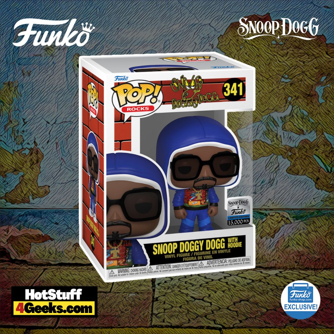 Funko Pop! Rocks: Snoop Doggy Dogg with Hoodie Funko Pop! Vinyl Figure – Funko Shop Exclusive