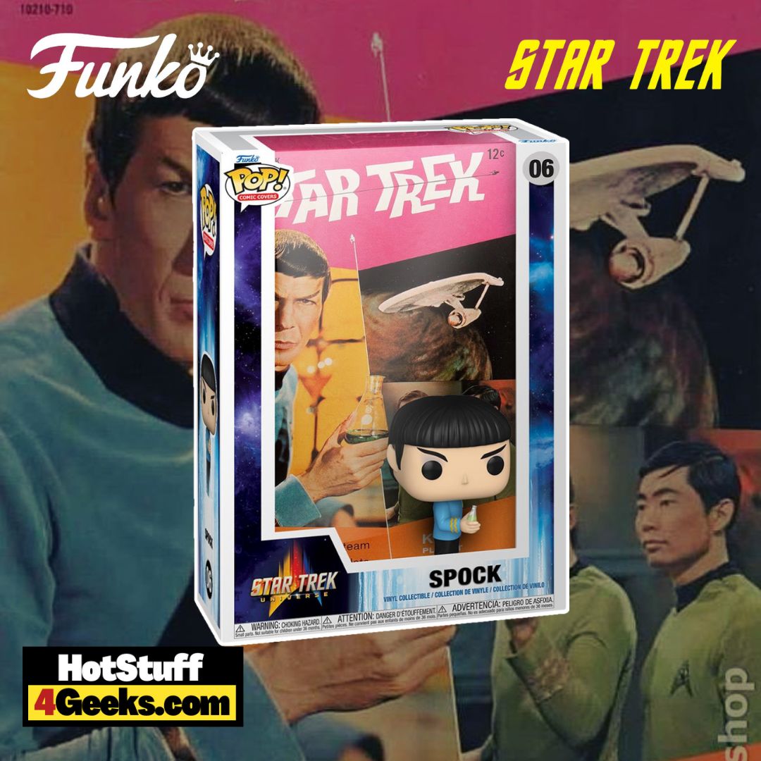 2023 NEW Spock (Star Trek #1) Funko Pop! Comic Cover