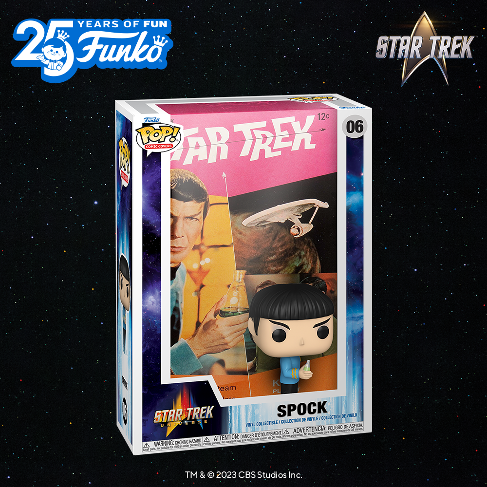 Funko Pop! Comic Covers: Spock (Star Trek #1) Funko Pop! Comic Cover Vinyl Figure