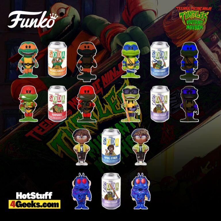 Funko Soda - Teenage Mutant Ninja Turtles: Mutant Mayhem Funko Soda Vinyl Figures (2023)