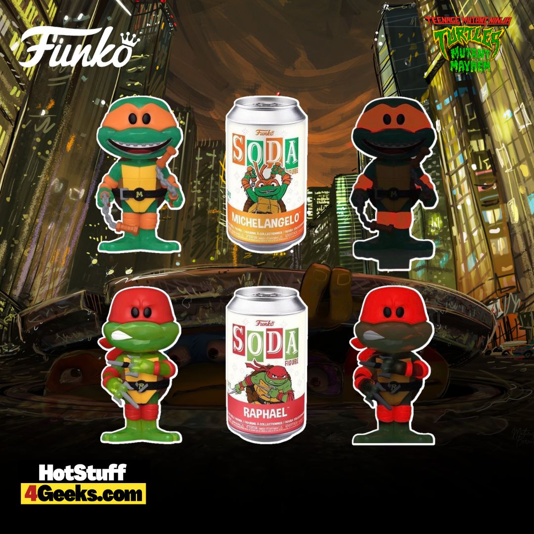 Funko Soda - Teenage Mutant Ninja Turtles: Mutant Mayhem Funko Soda Vinyl Figures (2023)