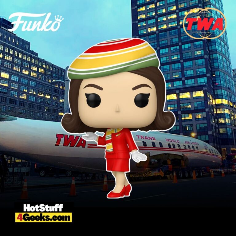 2023 NEW TWA Stewardess in Red Unifrom Funko Pop!