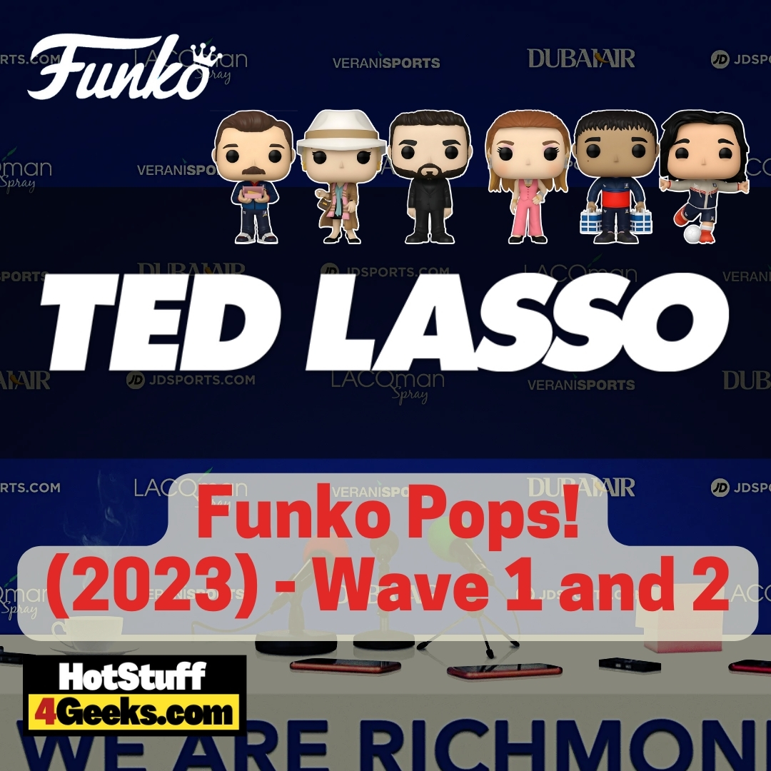 NEW Pop! TV: Ted Lasso Funko Pops (2023 Release) Wave 1 & 2