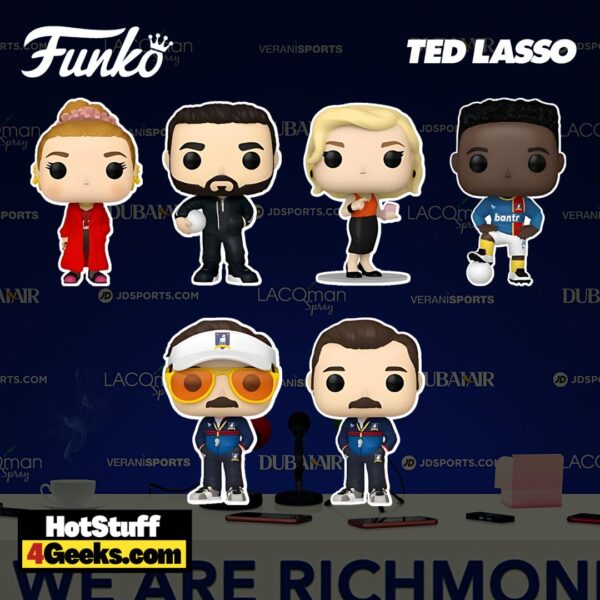 NEW Pop! TV: Ted Lasso Funko Pops (2023 Release) Wave1 & 2