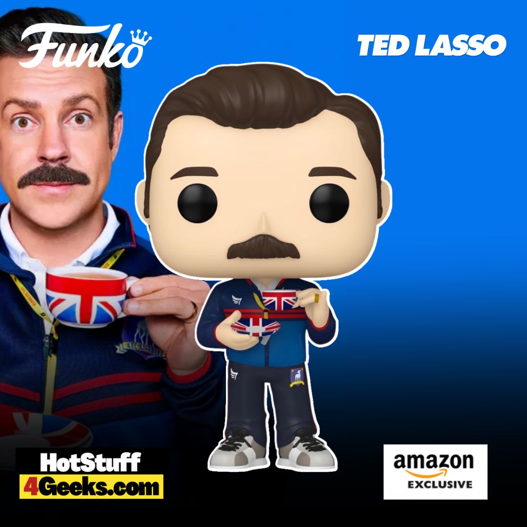 2023 NEW Ted Lasso with Teacup Funko Pop! Exclusive