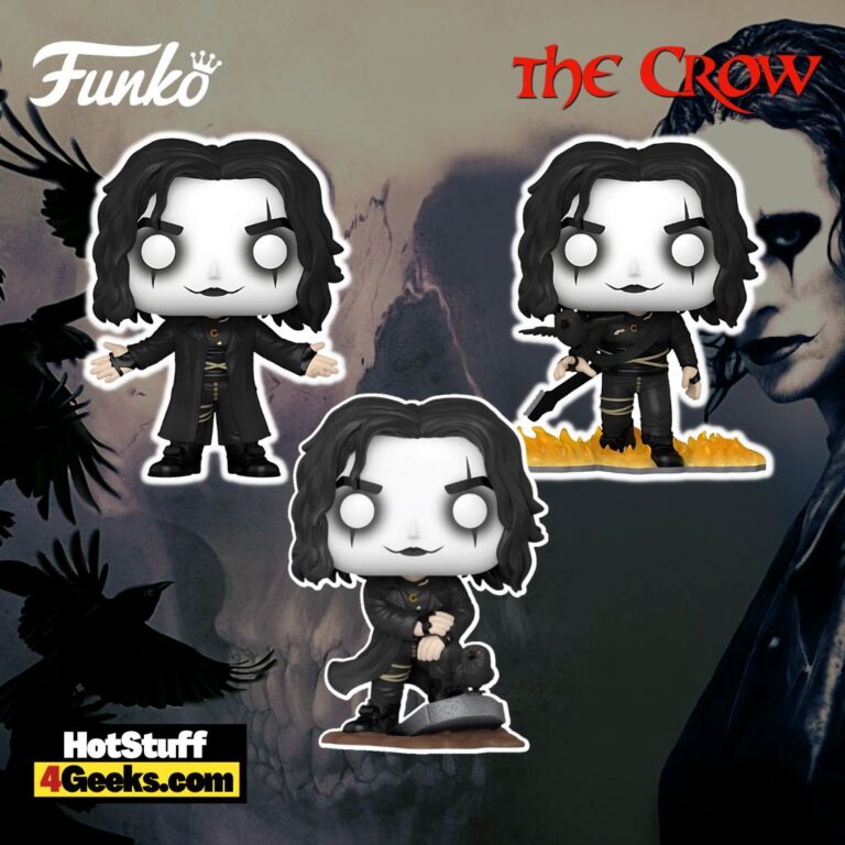 2023 NEW The Crow: Eric Draven Funko Pops! A Tale of Vengeance