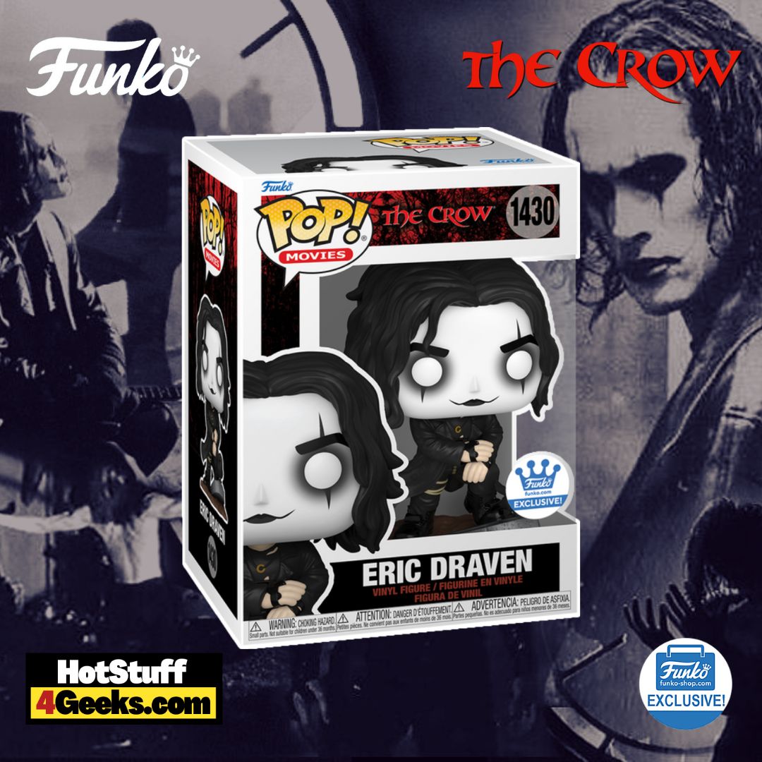 2023 NEW The Crow: Eric Draven on Tombstone Funko Pop! Excl.