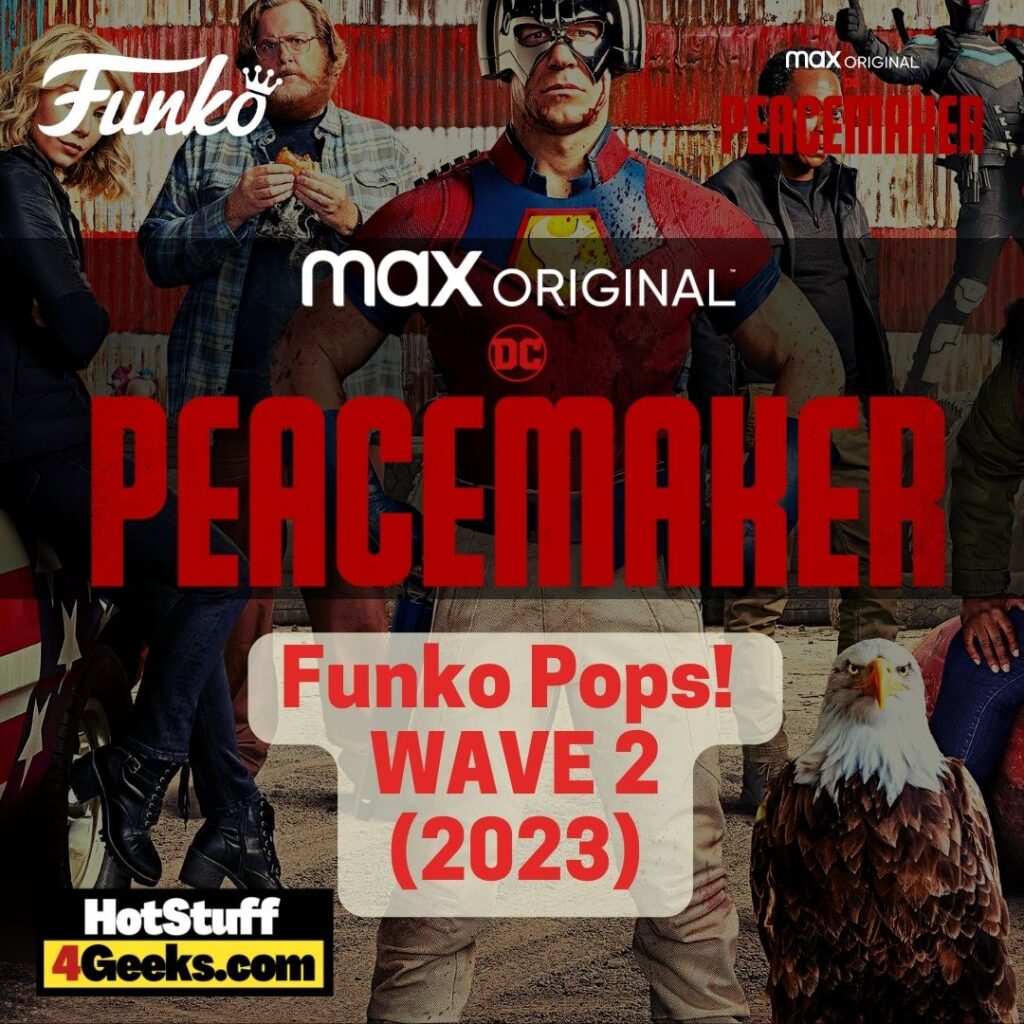 Funko Pop! Television: Peacemaker TV Series Funko Pop! Vinyl Figures - Wave 2 (2023)!