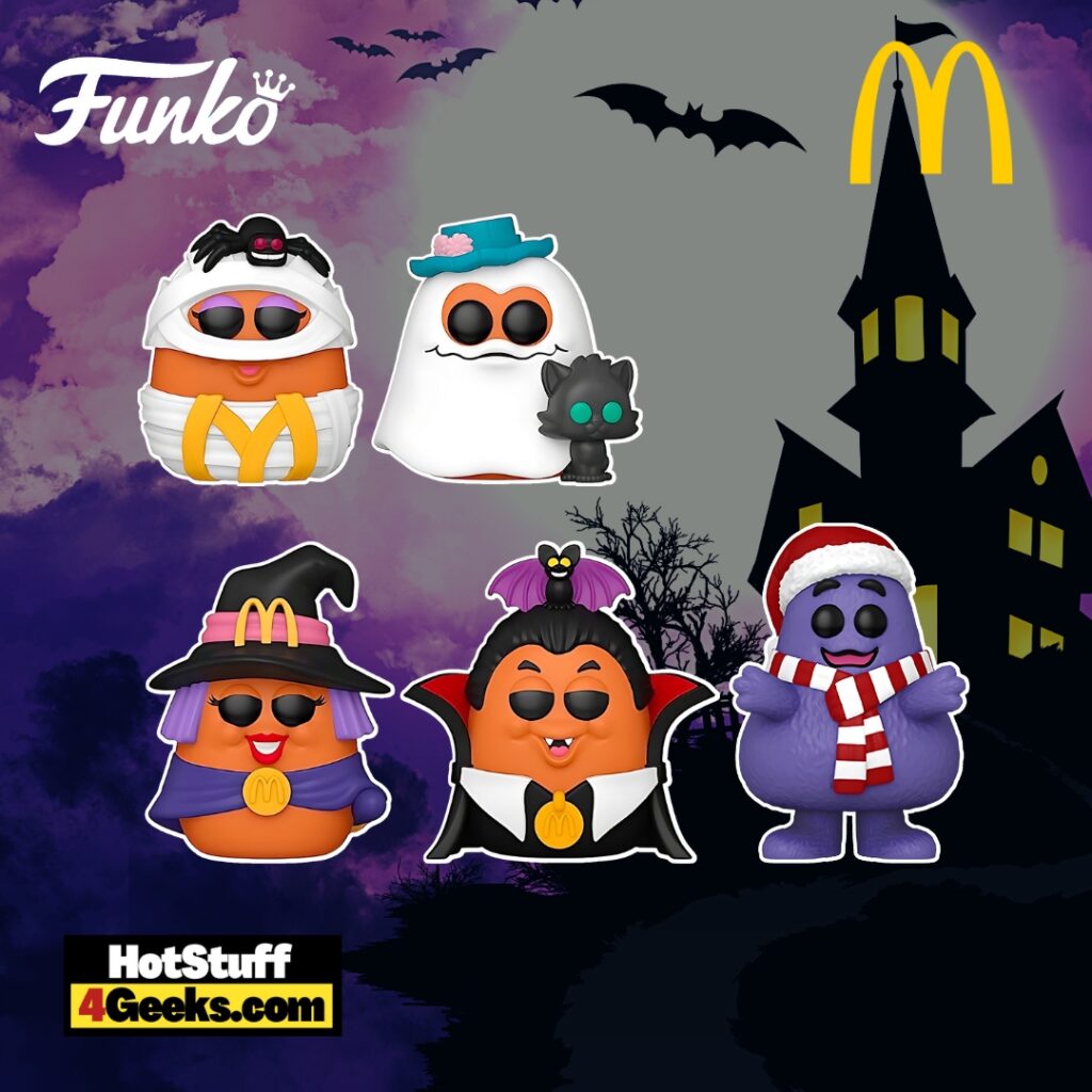 NEW McDonald's Halloween Funko Pop! 2023 Scary Meets Cute