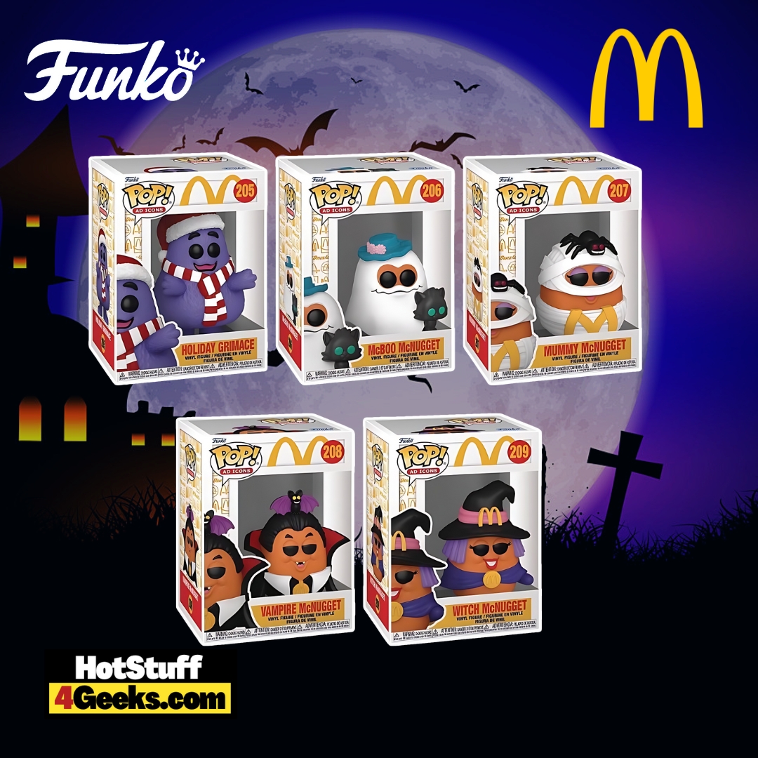 NEW McDonald's Halloween Funko Pop! 2023 Scary Meets Cute