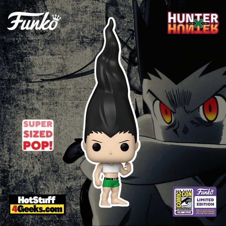 Funko POP! Animation:  Hunter & Hunter - Awaken Gon 6-Inch Super-Sized Funko Pop! Vinyl Figure – SDCC 2023 Exclusive