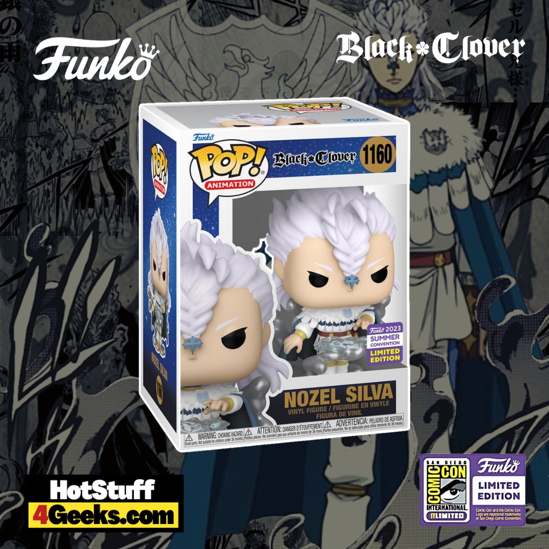 Funko POP! Black Clover: Nozel Silva Funko Pop! Vinyl Figure – SDCC 2023 and GameStop Shared Exclusive