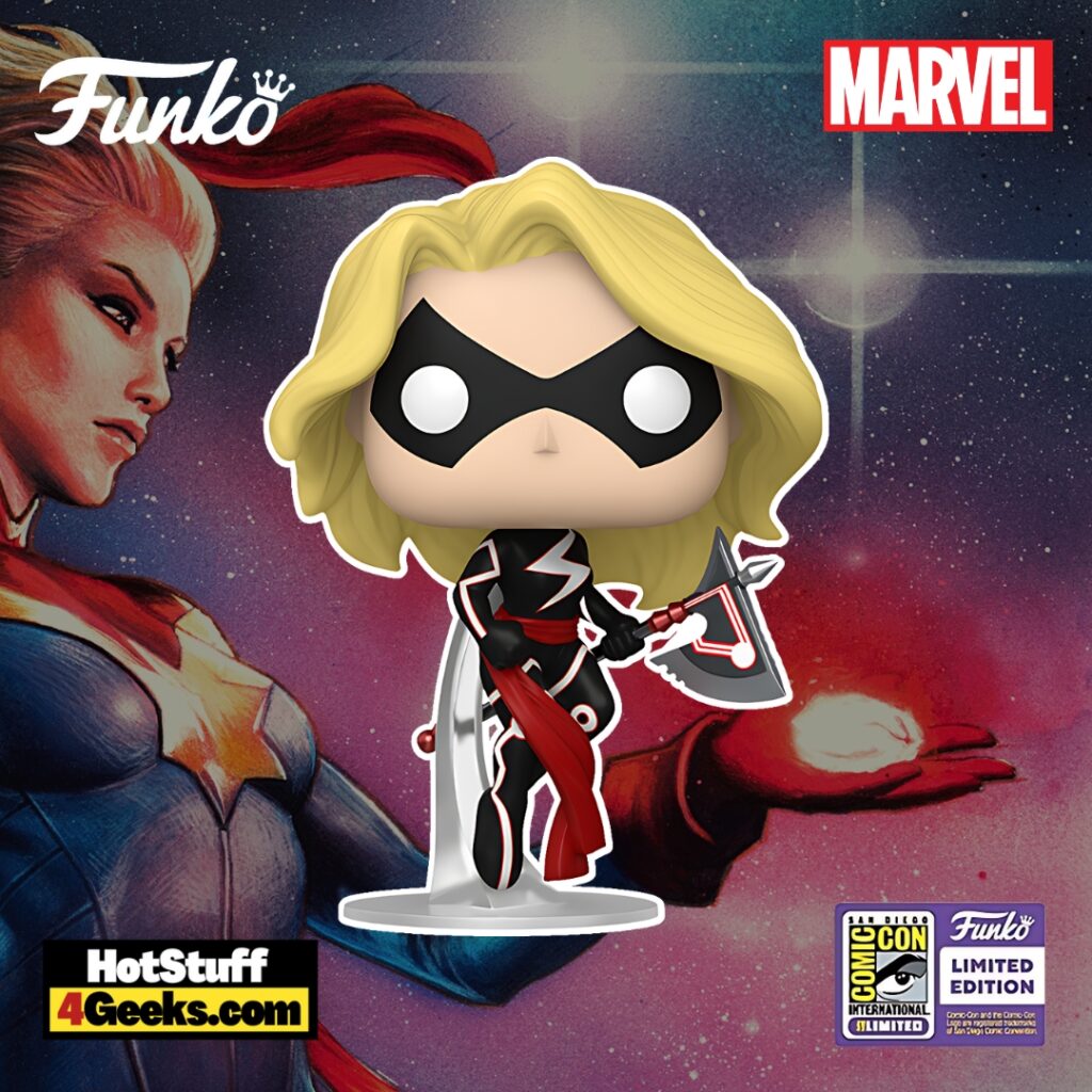 SDCC 2023: Marvel - Captain Marvel Flying (with Axe) Funko Pop!