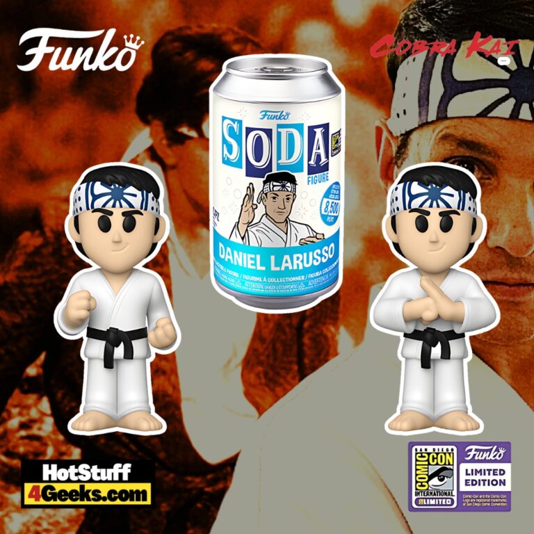 Funko Soda! Cobra Kay: Daniel Larusso Funko Soda Vinyl Figure – SDCC 2023 Exclusive