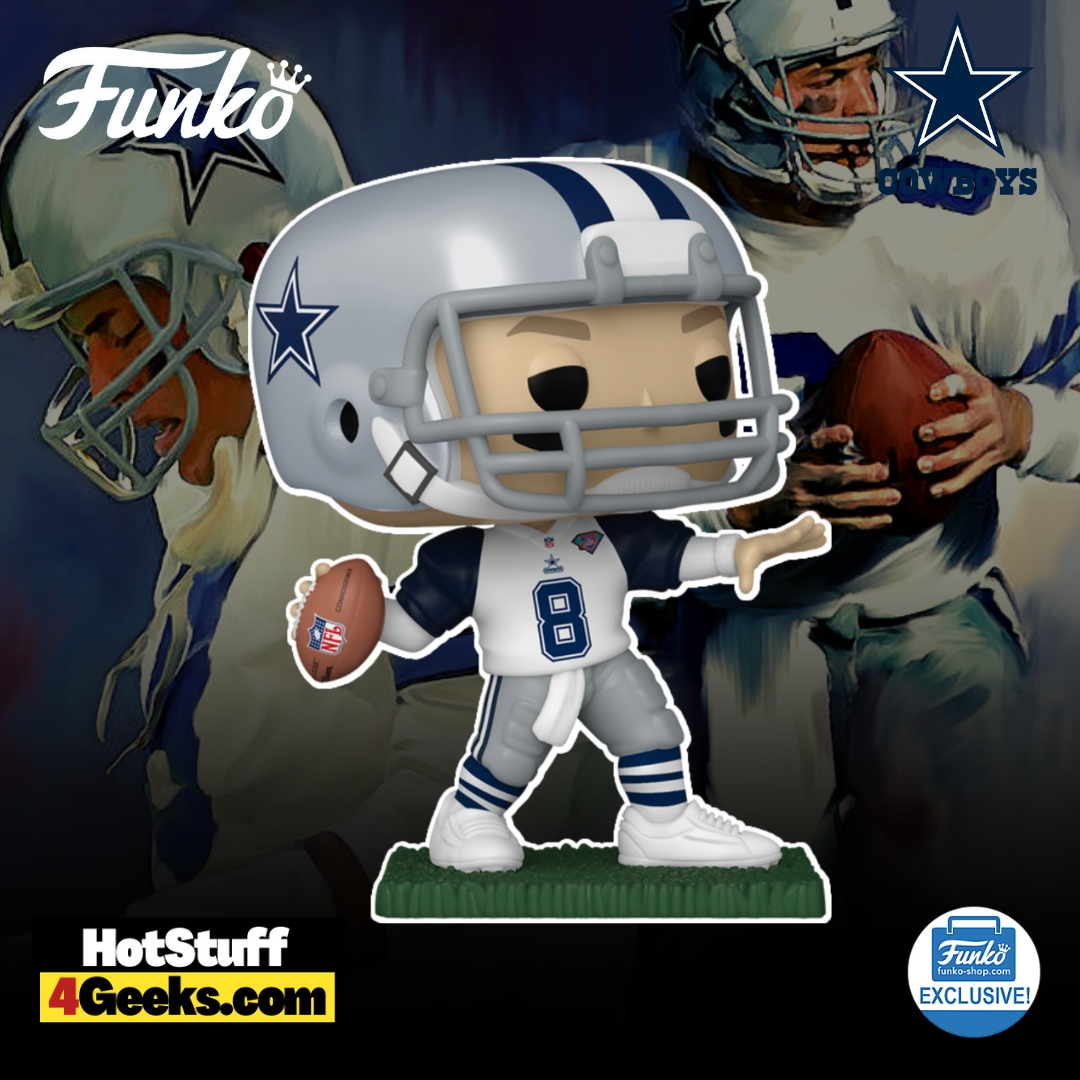 Troy Aikman (Dallas Cowboys) NFL Funko Pop! Exclusive - CLARKtoys