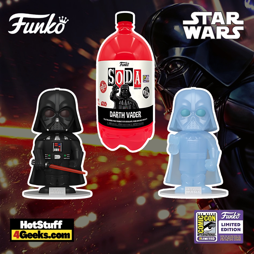 Funko Soda! Star Wars - Darth Vader 3 Liter Funko Soda Vinyl Figure with Translucent Chase – SDCC 2023 Exclusive