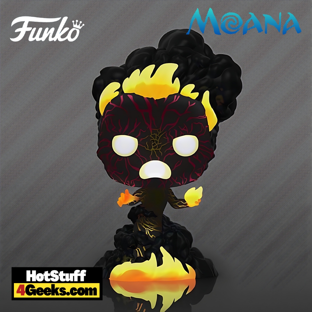 Funko Pop! Disney - Moana 4-Pack with Glow in the Dark (GITD) Te Fiti Funko Pop! Vinyl Figures - Exclusive