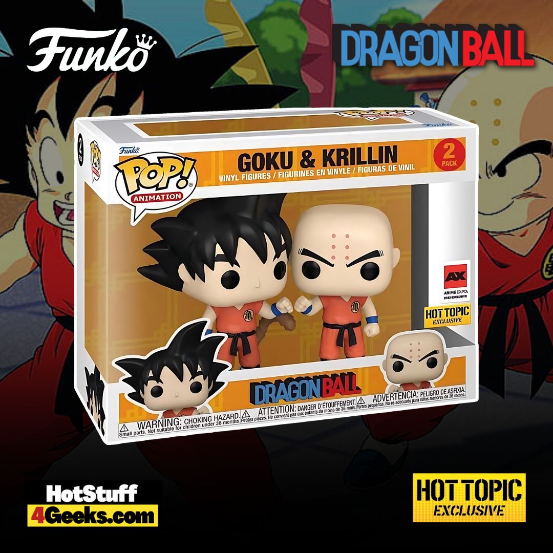 Anime Expo Exclusive: Dragon Ball Goku & Krillin Funko Pop!