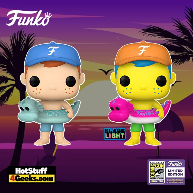 Funko POP! Floaty Freddy (Black Light and Common) Funko Pop! Vinyl Figures – SDCC 2023 Exclusives