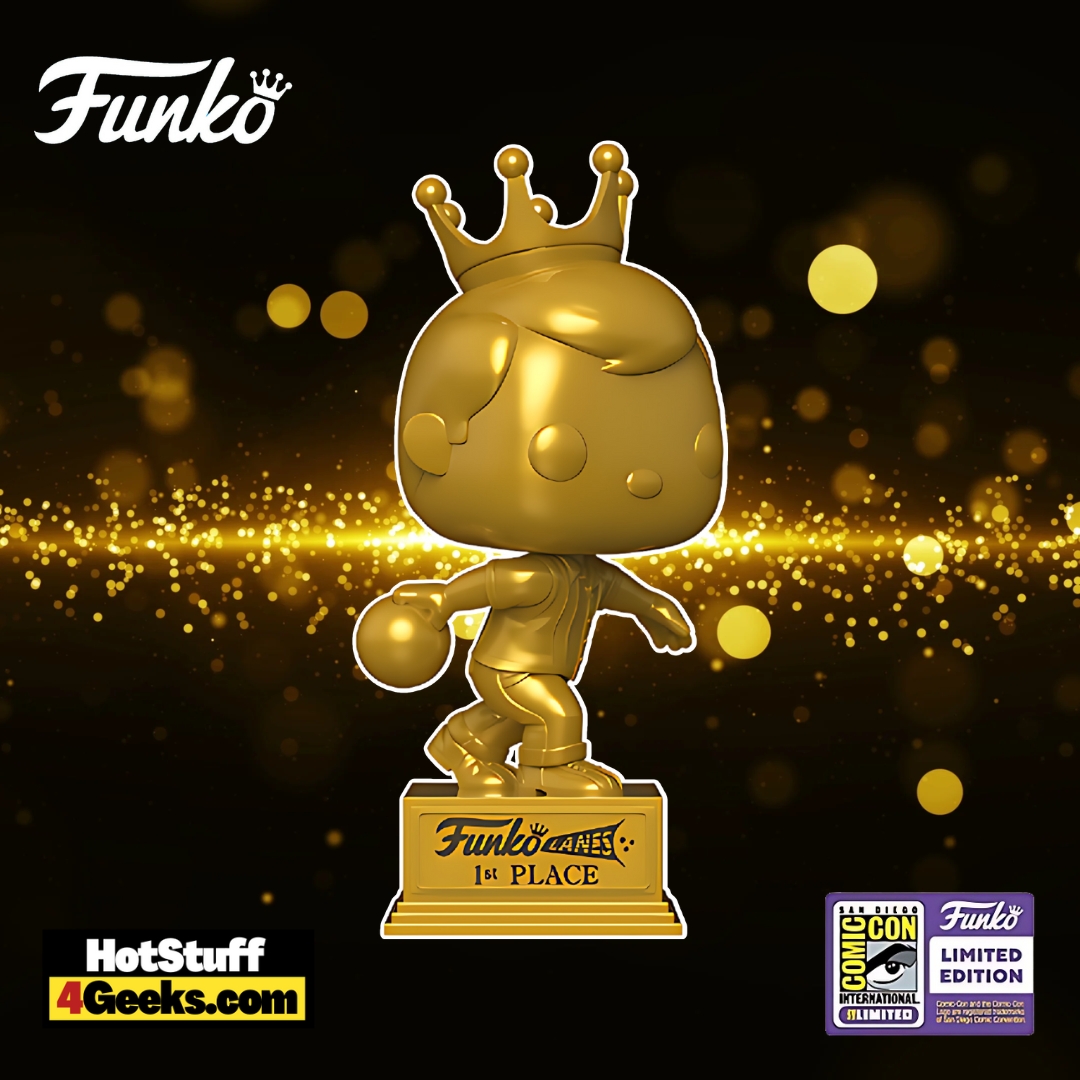 SDCC 2023: Bowling Trophy Freddy Funko Pop! Exclusive (GOLD)