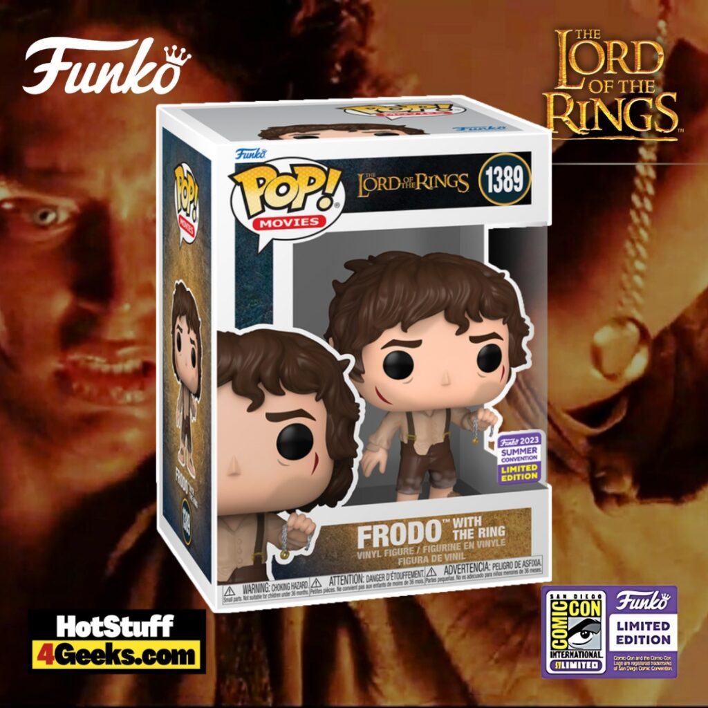 SDCC 2023: LoTR - Frodo Baggins with Ring Funko Pop! Exclusive