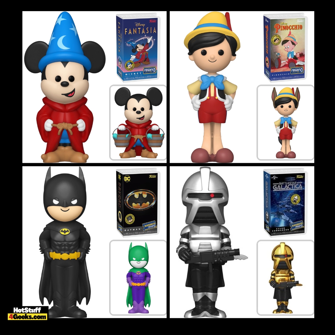 Funko Blockbuster Rewind Vinyl Figures (2023)