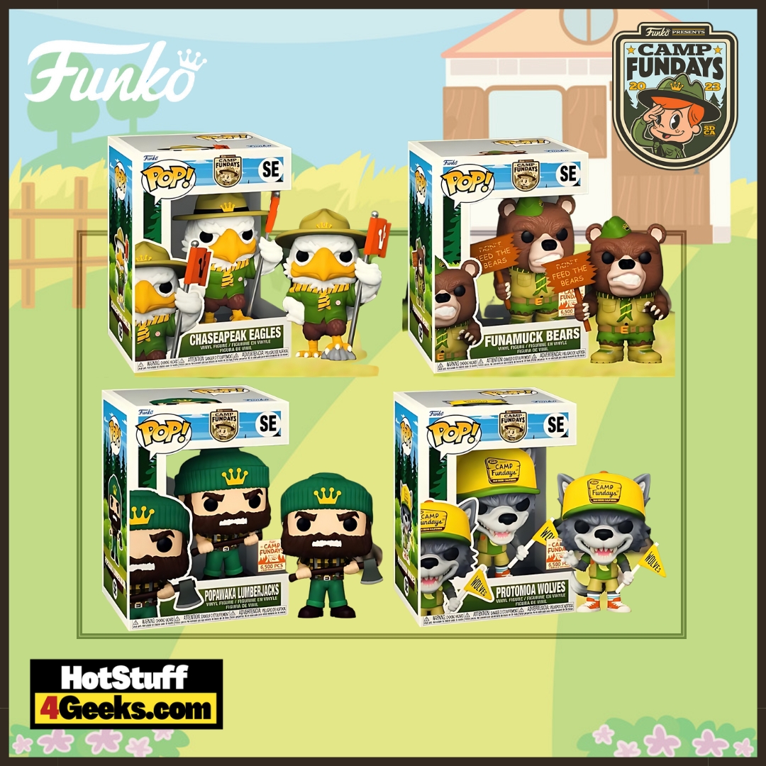 Funko Fundays Camp Fundays Mystery Box of Fun (Mascot Funko pops!)- 2023 Edition