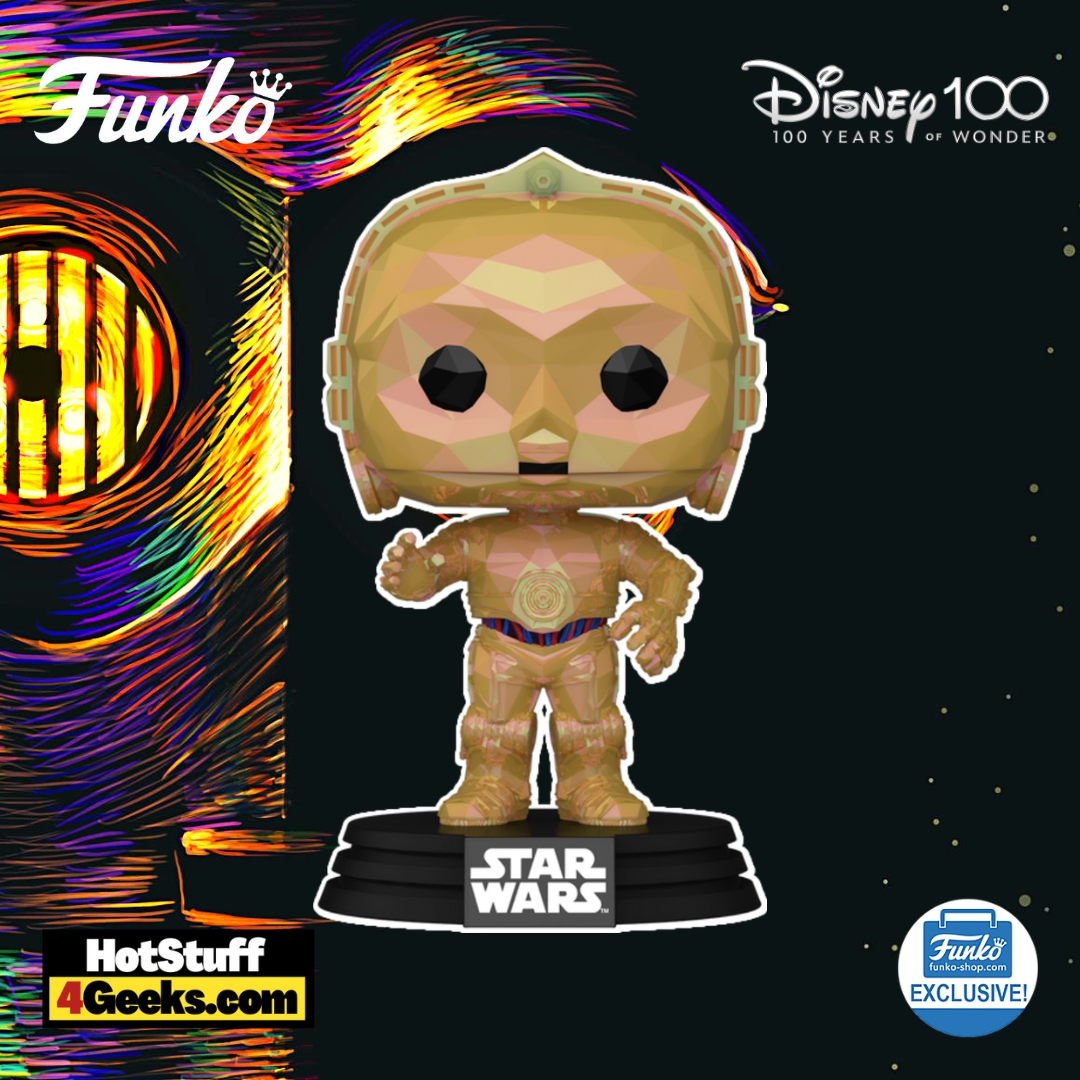 2023 NEW Disney 100: C-3PO (Facet) Funko Pop! Exclusive