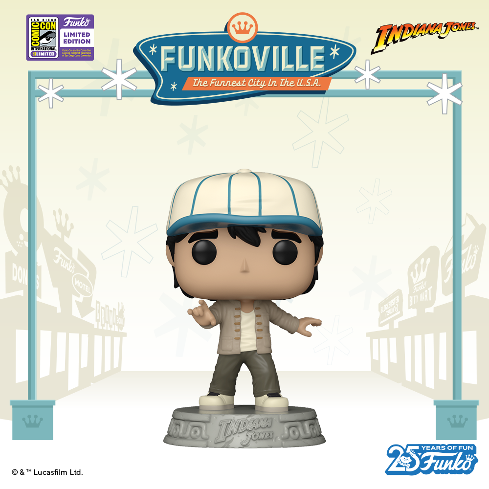 Funko POP! Movies: Indiana Jones and the Temple of Doom – Short Round Funko Pop! Vinyl Figure – SDCC 2023 Exclusive