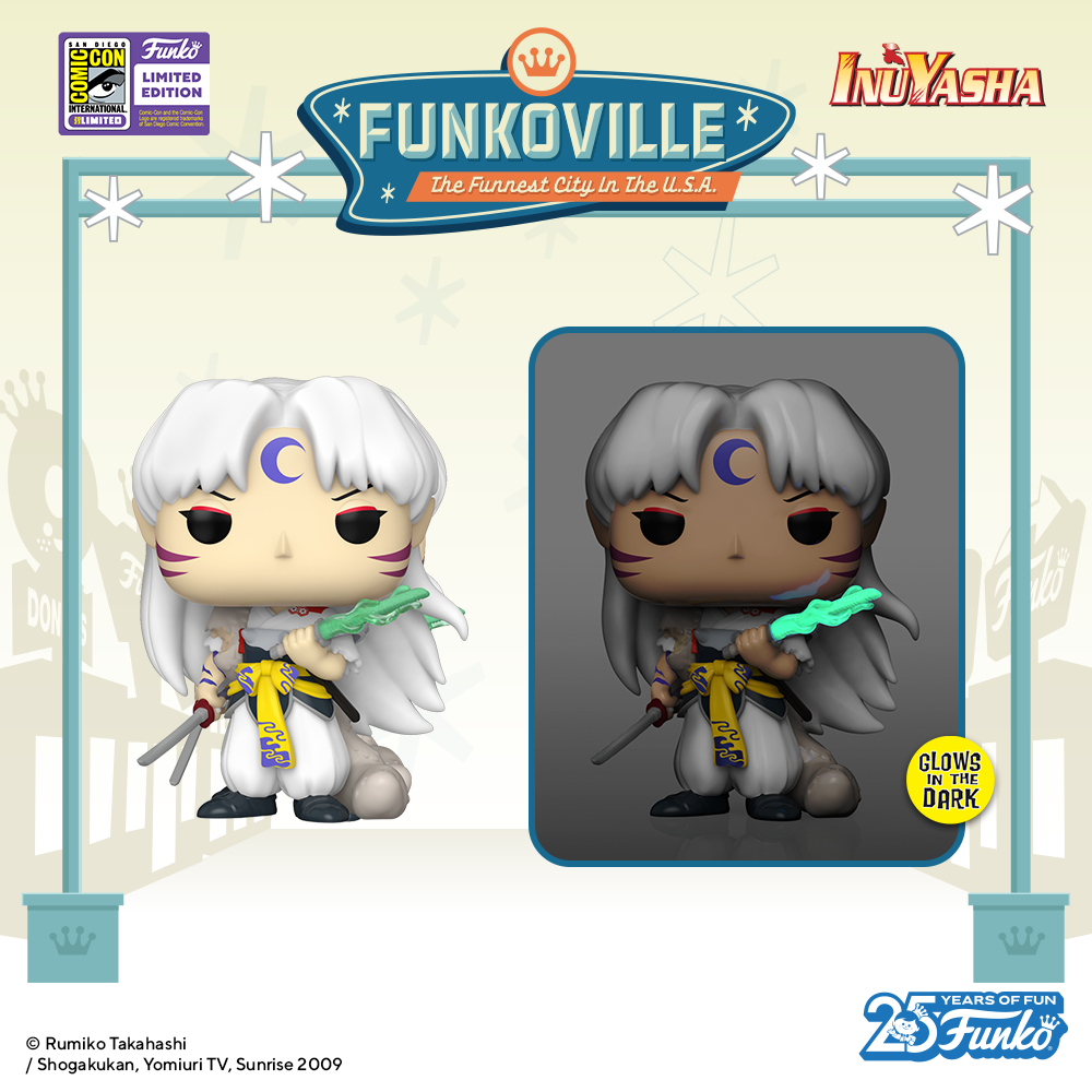 Funko POP! Animation: InuYasha – Sesshōmaru with Bakusaiga Sword Funko Pop! Vinyl Figure – SDCC 2023 Exclusive