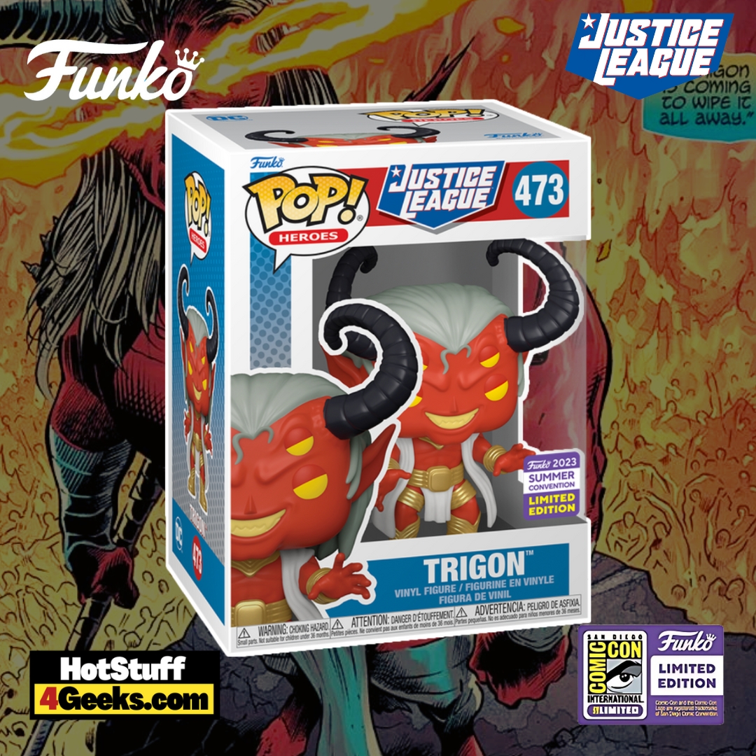 Funko POP! Justice League: Trigon Funko Pop! Vinyl Figure – SDCC 2023 Exclusive