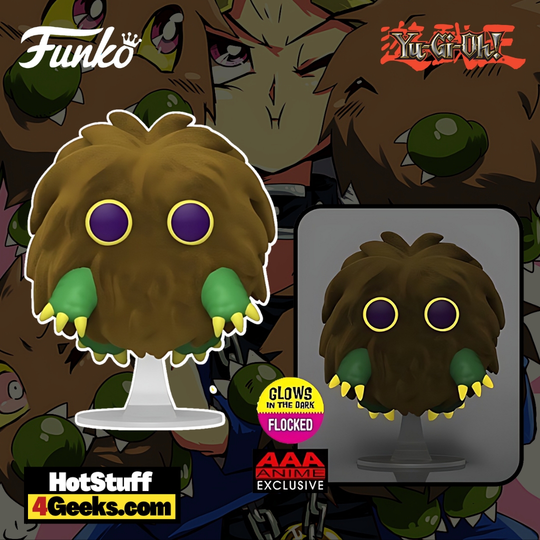 2023 NEW Kuriboh Flocked & Glow Funko Pop! AAA Exclusive