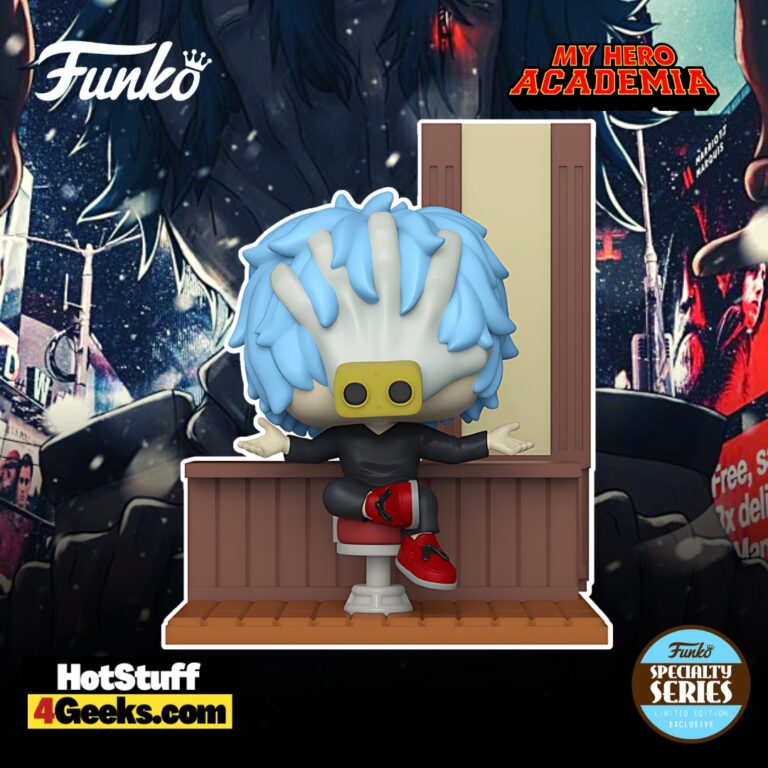 Funko Pop! Animation: My Hero Academia Build-a-scene League of Villains – Tomura Shigaraki (Hideout) Funko Pop! Deluxe Vinyl Figure – Specialty Series Exclusive (5th of 6 pop figures)