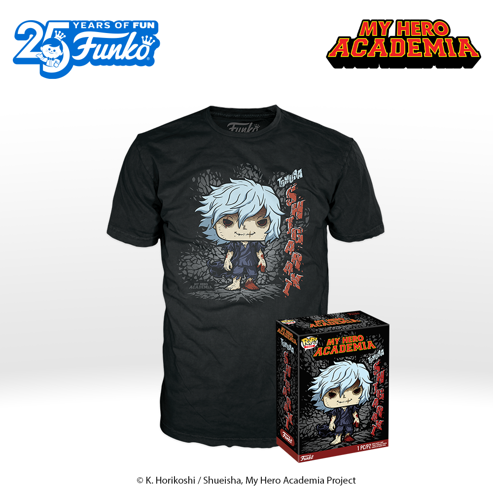 Funko Pop! Animation: My Hero Academia Build-a-scene League of Villains – Tomura Shigaraki (Hideout) Funko Pop! Deluxe Vinyl Figure – Specialty Series Exclusive (5th of 6 pop figures)