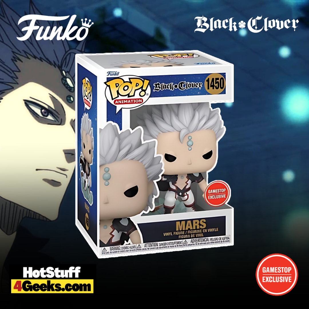 Funko Pop! Black Clover: Mars with Grimoire Funko Pop! Vinyl Figure - GameStop Exclusive