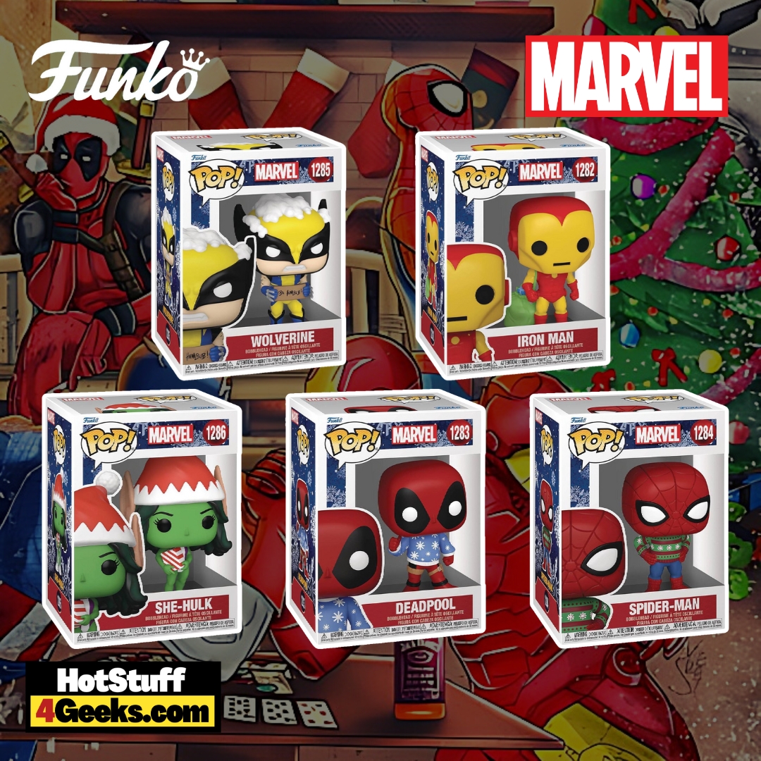 Funko Pop! Marvel: Marvel Christmas Holiday Funko Pop! Vinyl Figures (2023 Editon)