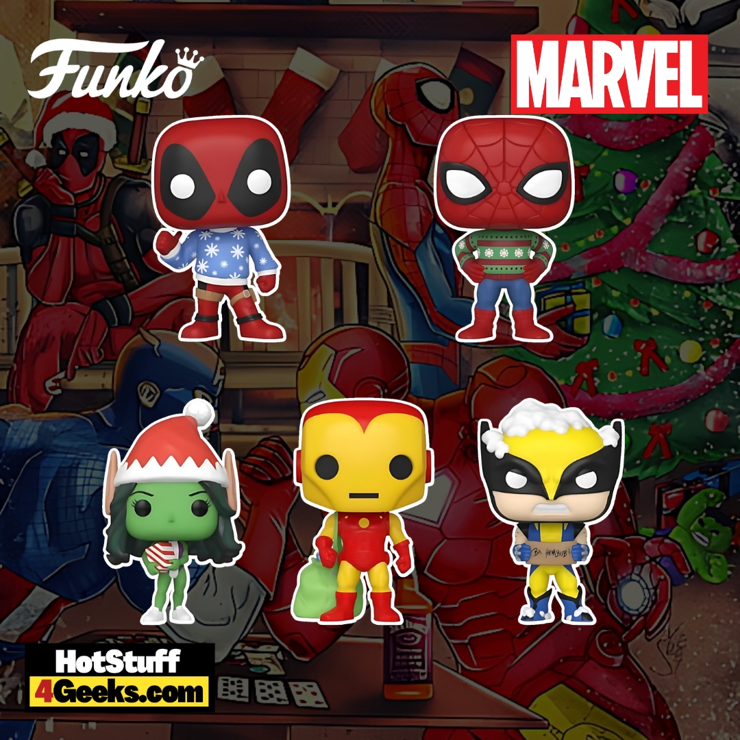 Funko Pop! Marvel: Marvel Christmas Holiday Funko Pop! Vinyl Figures (2023 Editon)