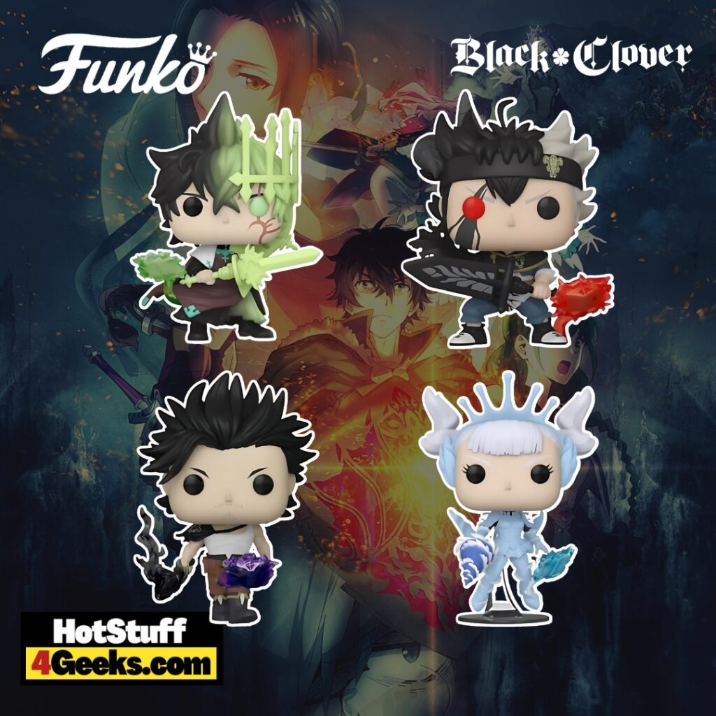 New Black Clover Funko Pops Checklist Waves And