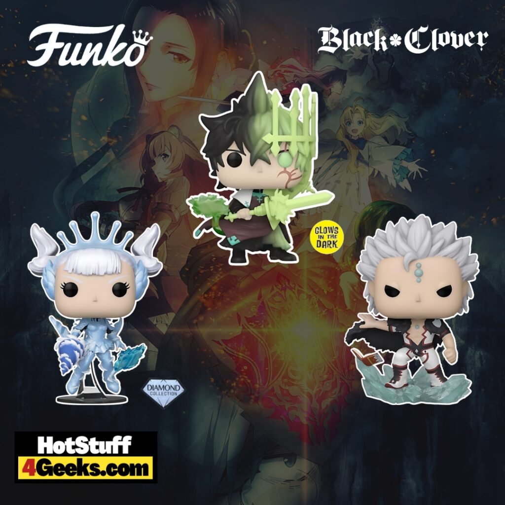 New Black Clover Funko Pops Checklist Waves And