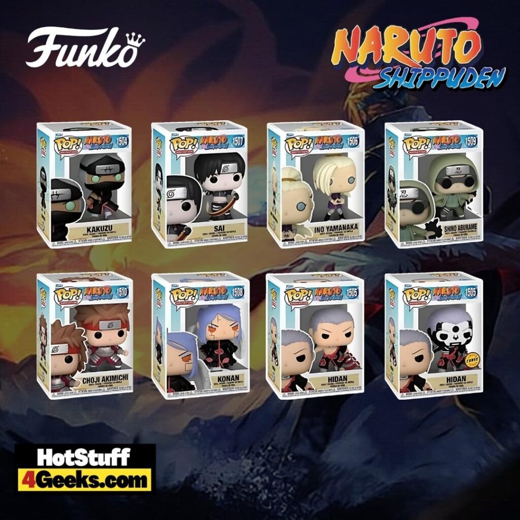 Unveiling All the 2023 Naruto Shippuden Funko Pops! Releases