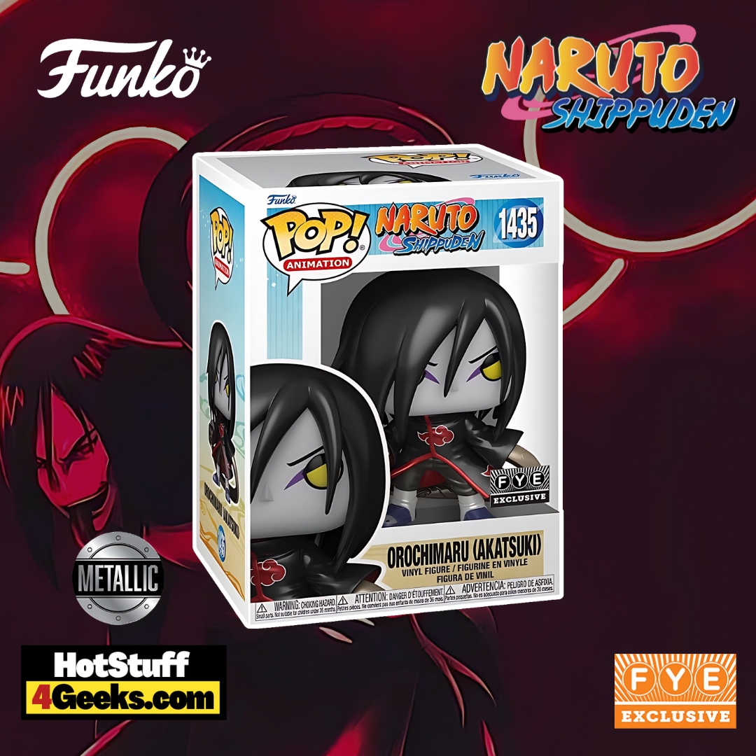 Naruto: Shippuden Orochimaru (Akatsuki) Funko Pop! Vinyl Figure - Bahrain  ComicCon 2023 - OK Donkeys